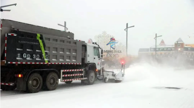 共筑中国梦丨BG视讯环境环卫装备助力冬奥会