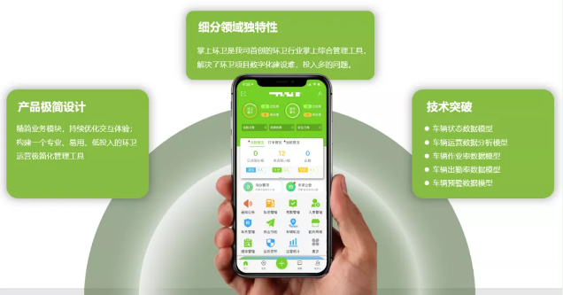 BG视讯环境“掌上环卫APP”入选国家工信部“移动物联网应用优秀案例”